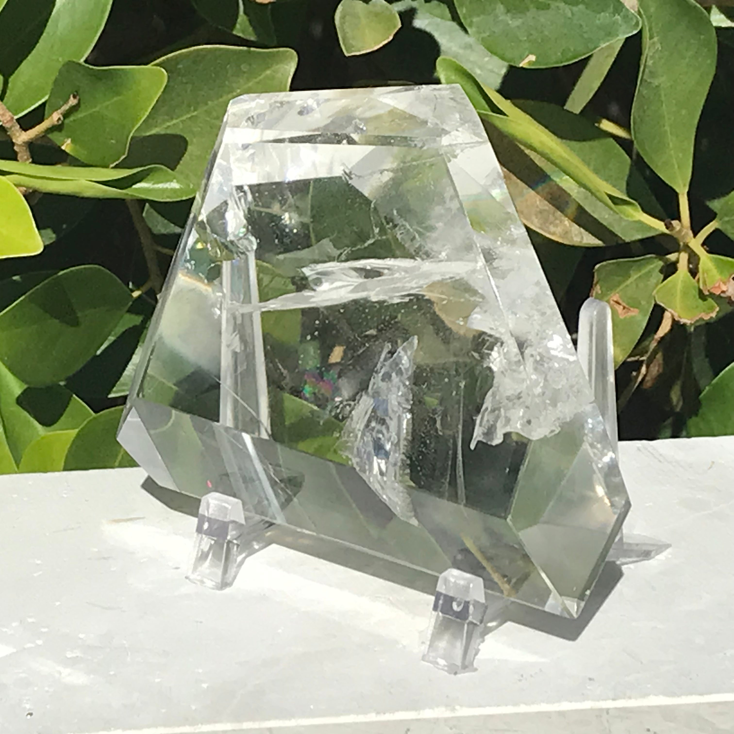 Pristine Abstract Shaped Crystal Freeform