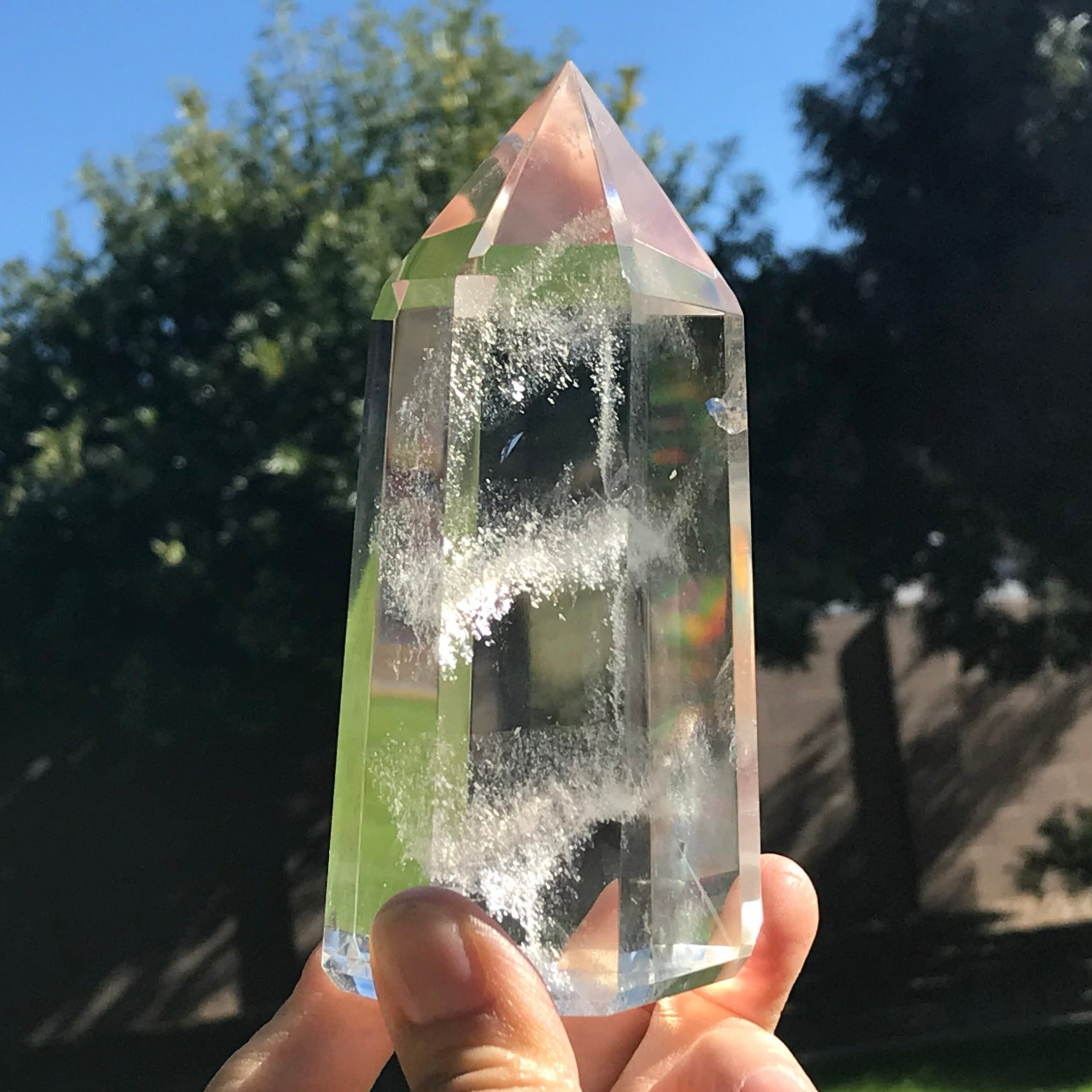 Wispy Crystal Point
