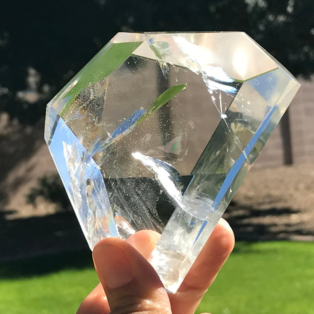 Pristine Abstract Shaped Crystal Freeform