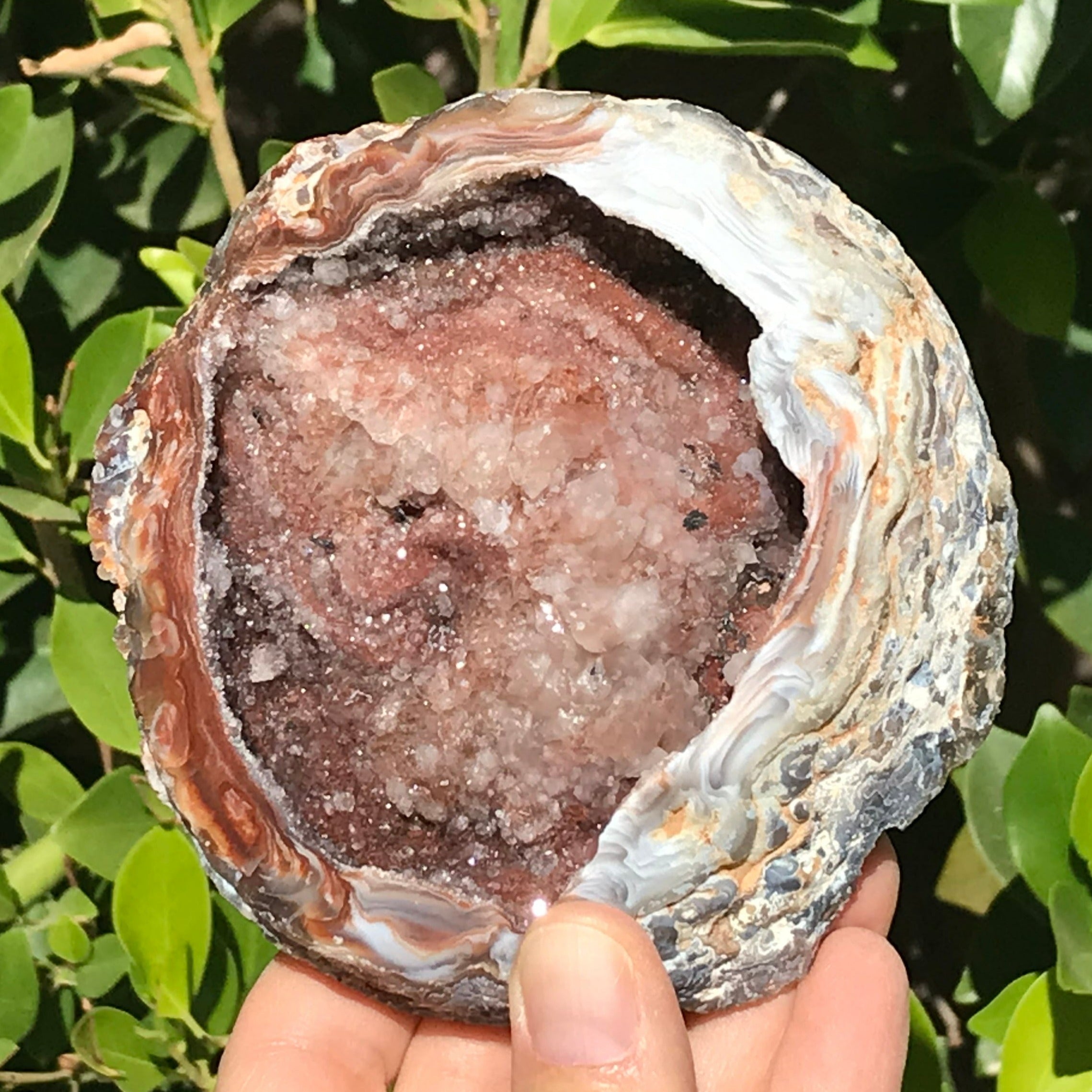 Crystal Filled Agate Geode