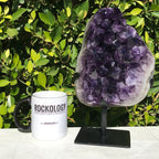 Large Amethyst Crystals Cluster