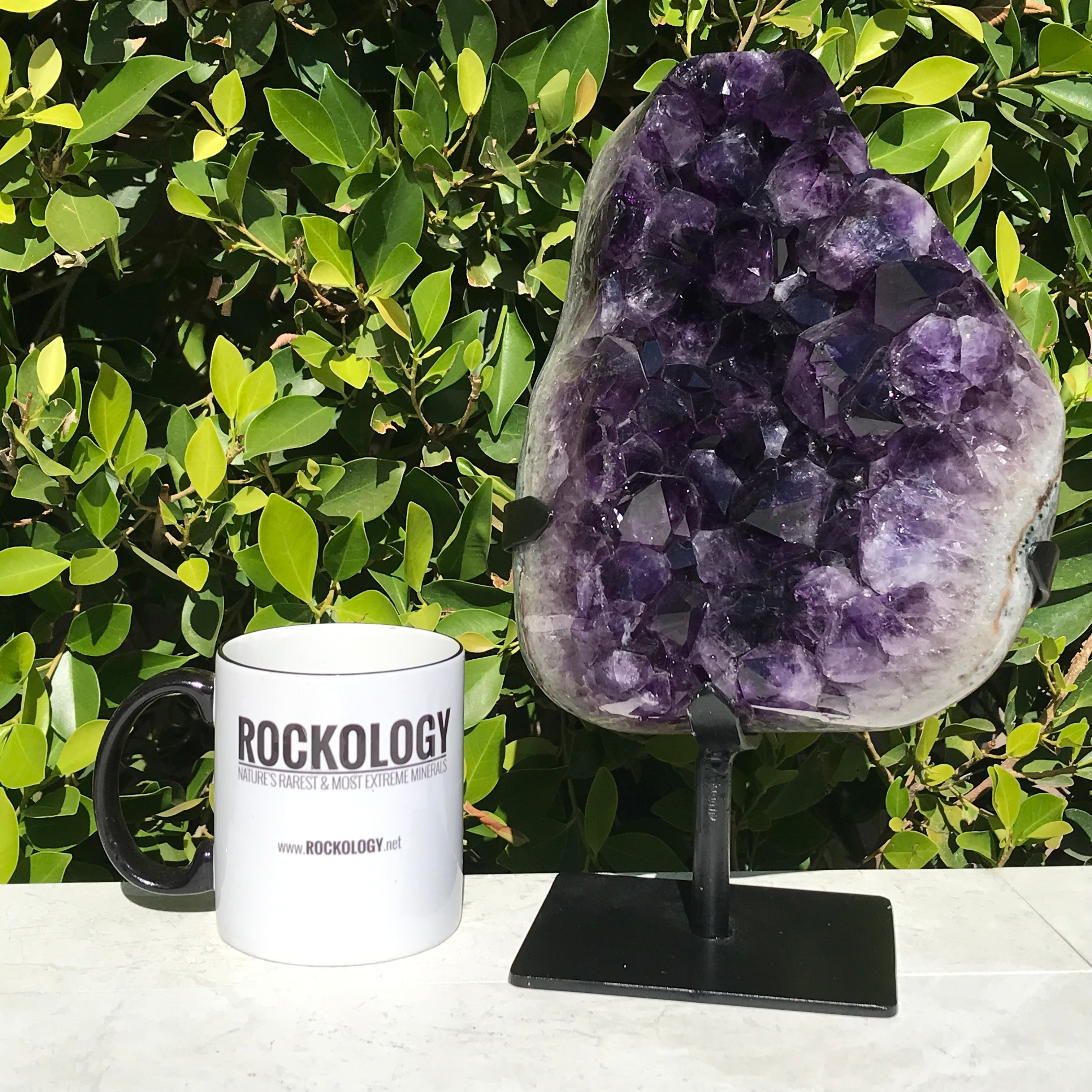 Large Amethyst Crystals Cluster