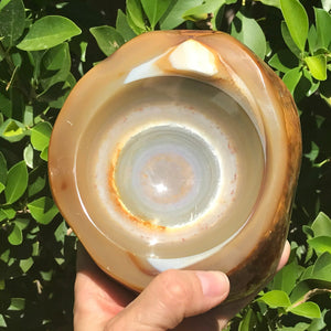 Bull's Eye Agate Bowl