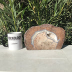 Lavender Banded Dugway Geode