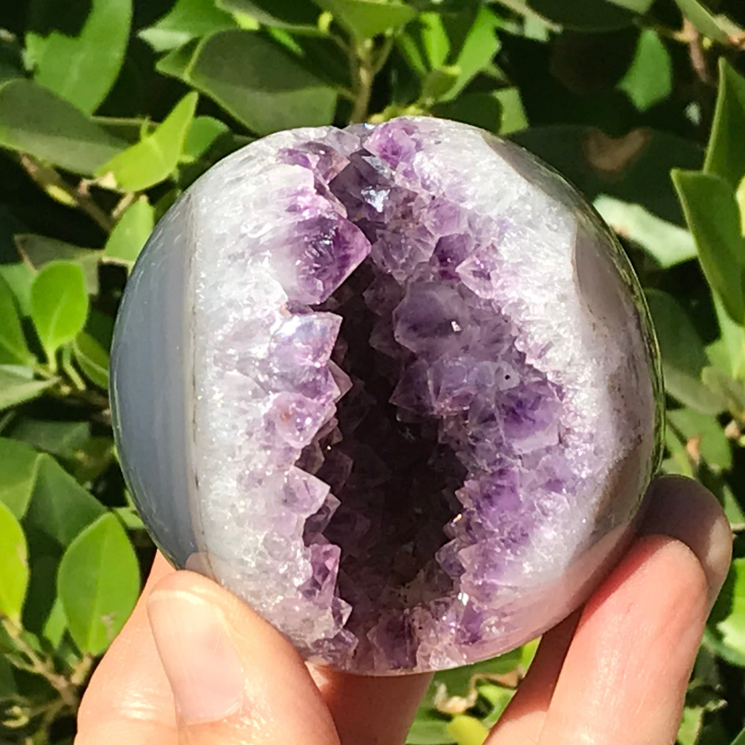 Amethyst Geode Sphere
