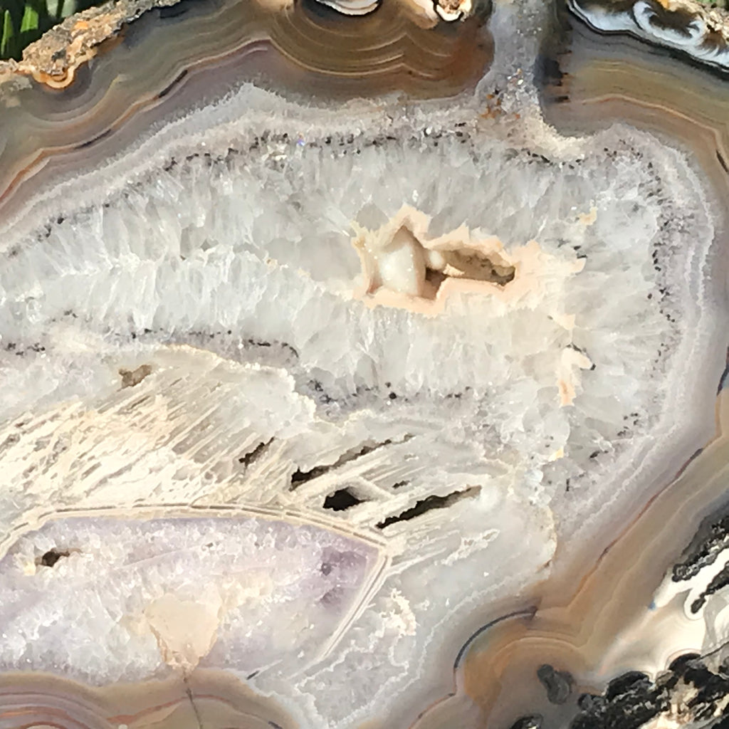 Complete Round of Agate Slab