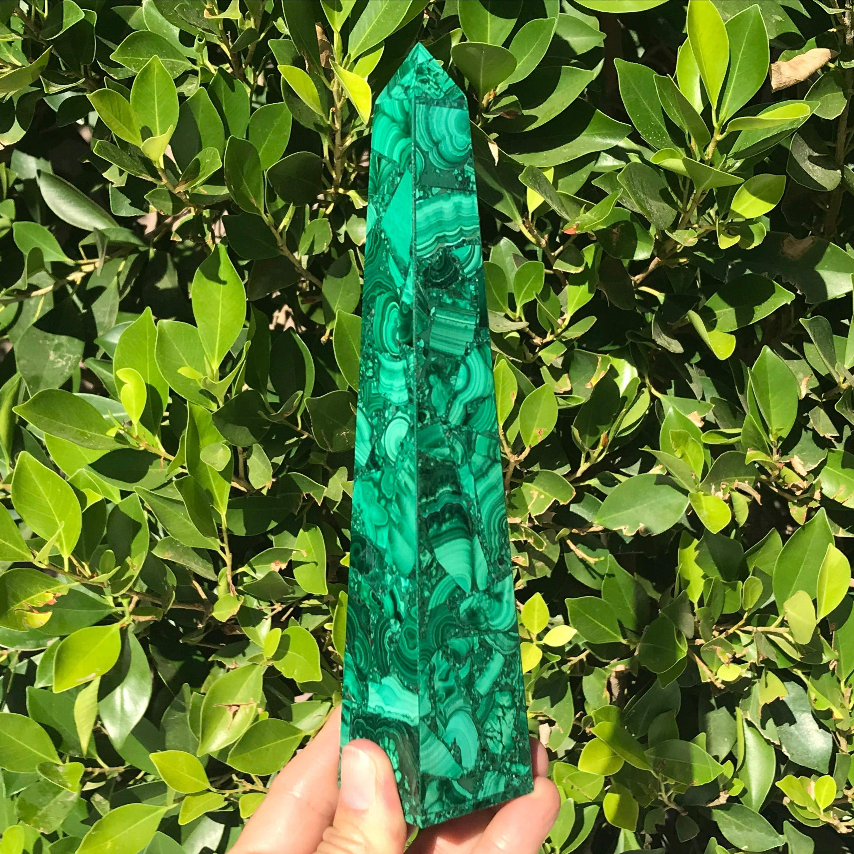 African Malachite Tower
