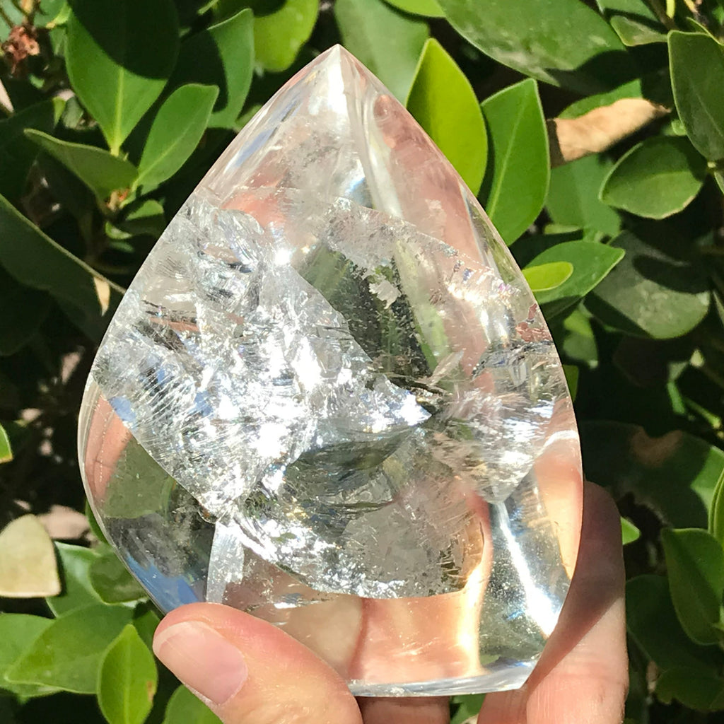 Huge Rainbow Brazilian Crystal Flame