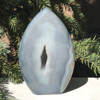 Blue Banded Agate Flame