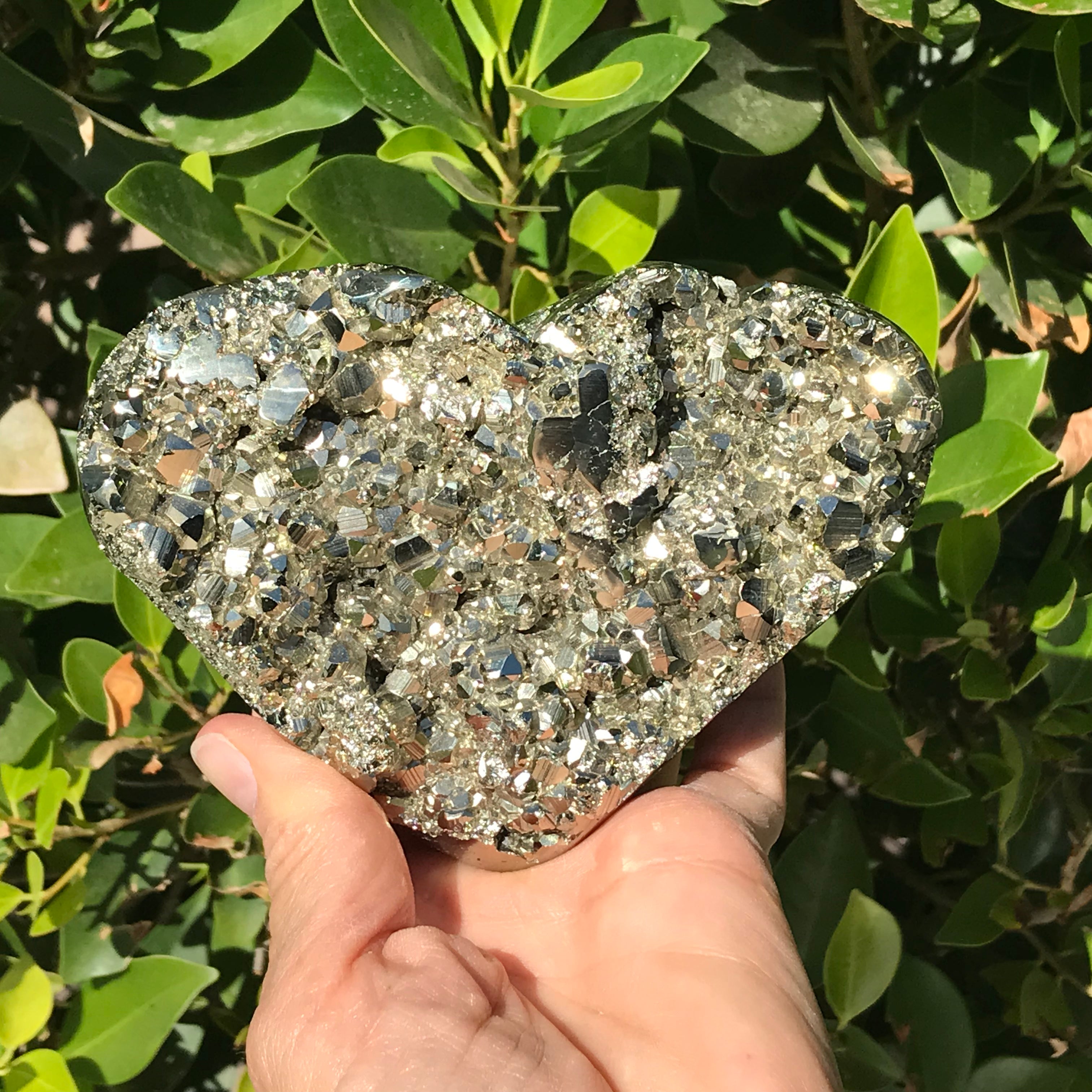 Peruvian Pyrite Heart