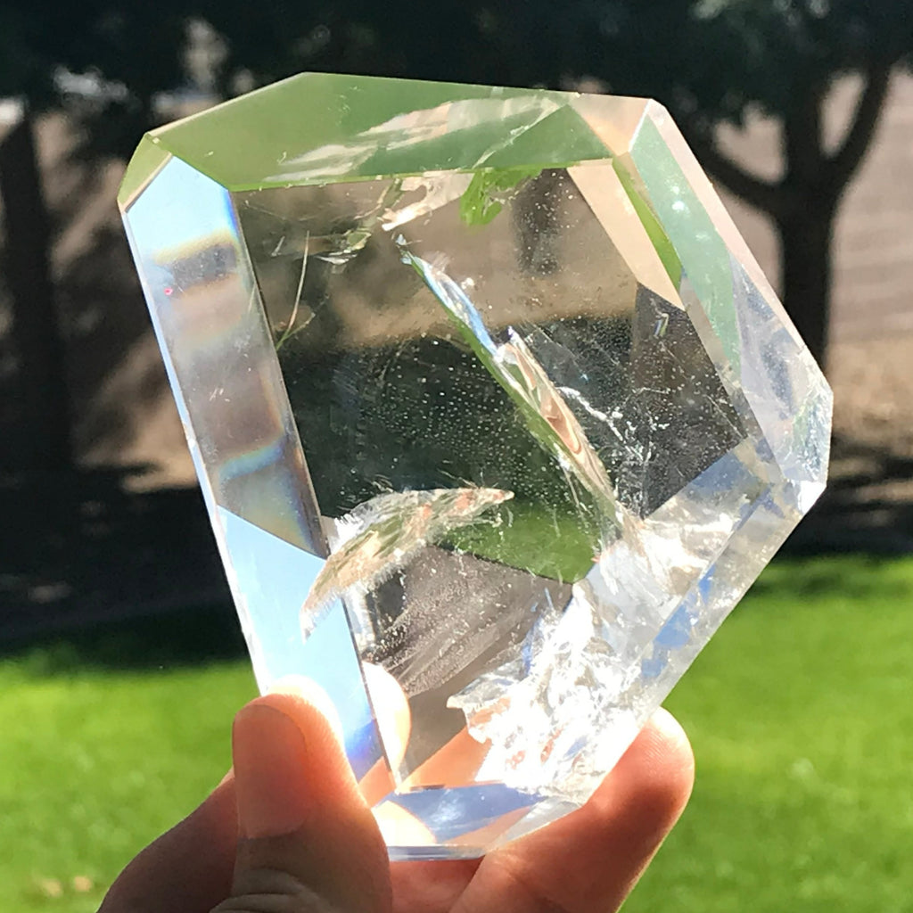 Pristine Abstract Shaped Crystal Freeform