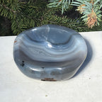Blue Bands of Agate Bowl