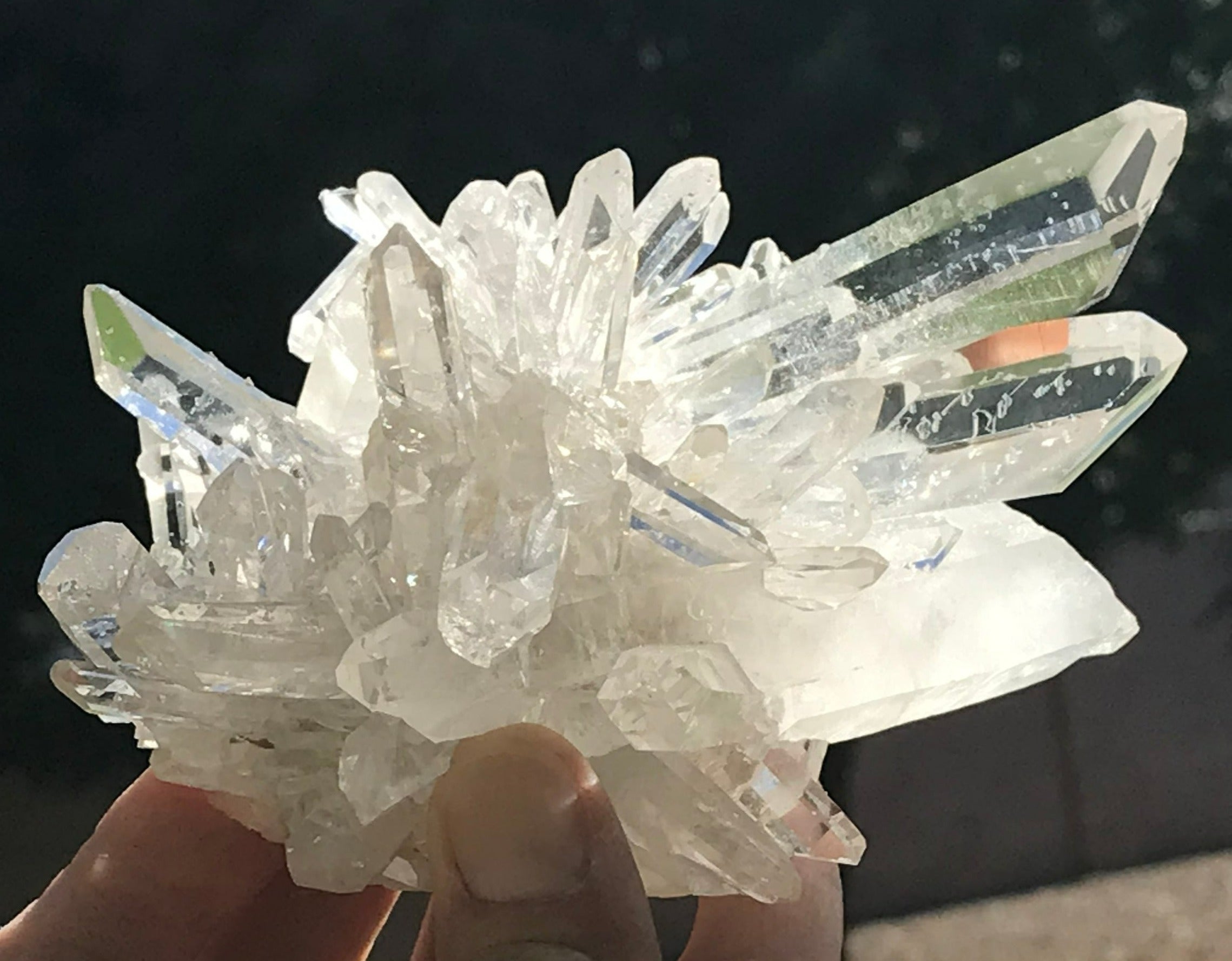 Multitude of Points Crystal Cluster