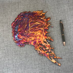 Flashy Rainbow Splash Copper Decor