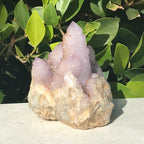 Lavender Crystal African Spirit Quartz Cluster