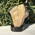 Large Stalactite Eye on Amethyst Freeform