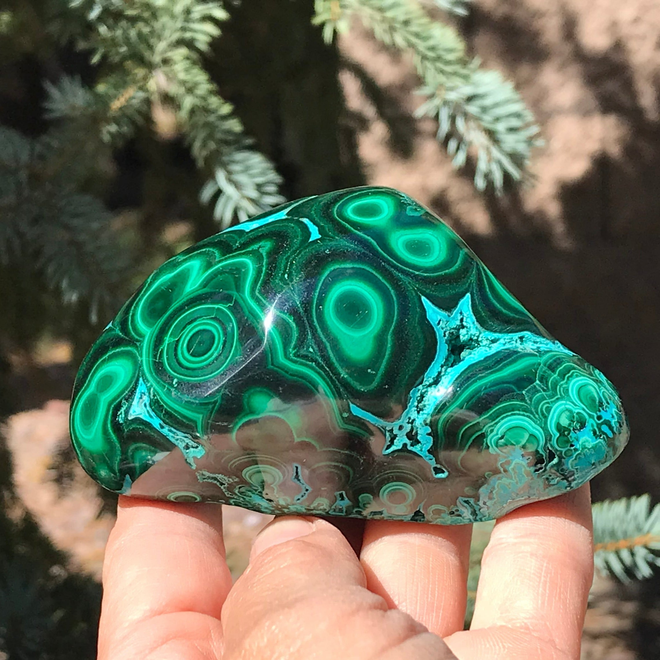 Malachite/Chrysocolla Nodule
