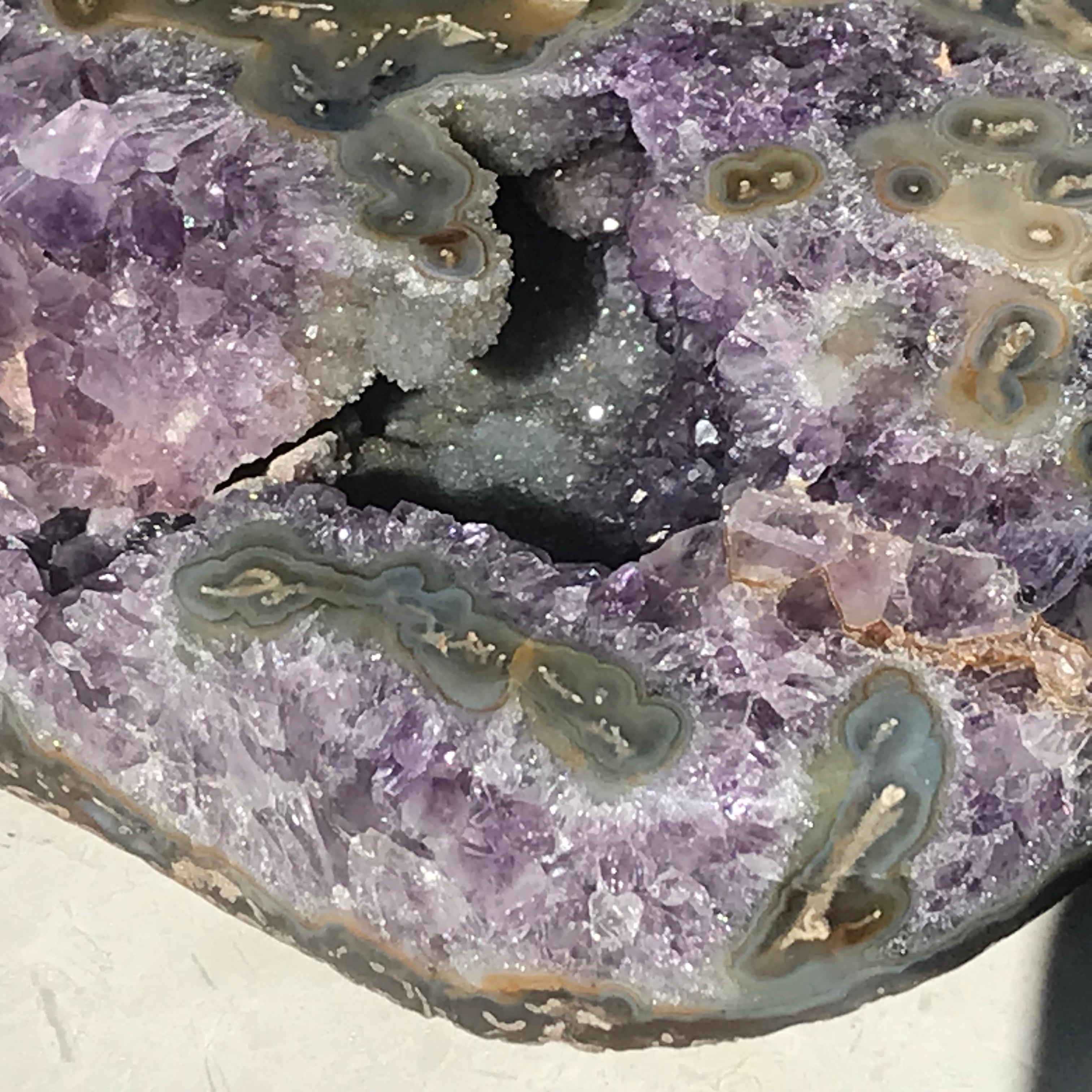 Polished Uruguayan Amethyst Freeform