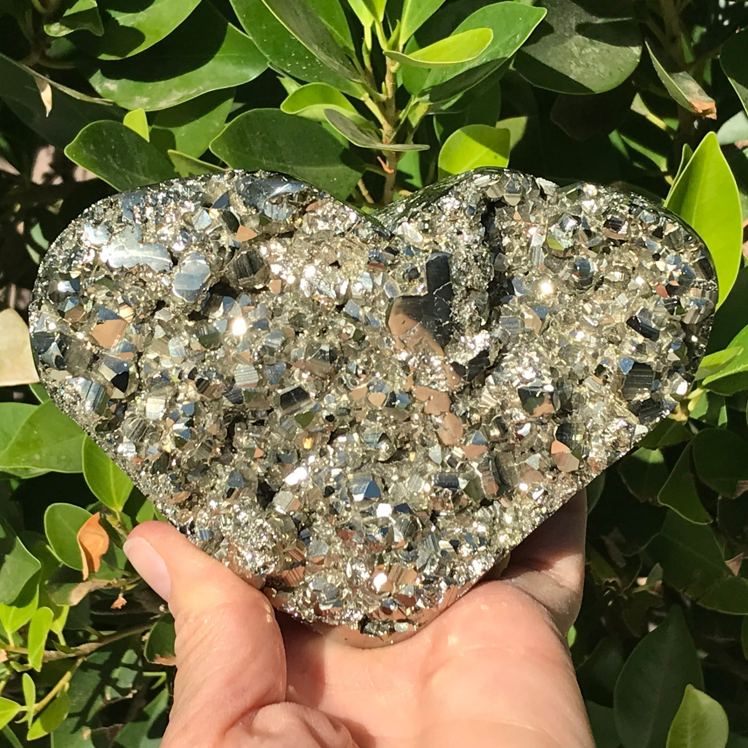 Peruvian Pyrite Heart