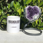 Calcite Inclusion Amethyst Heart