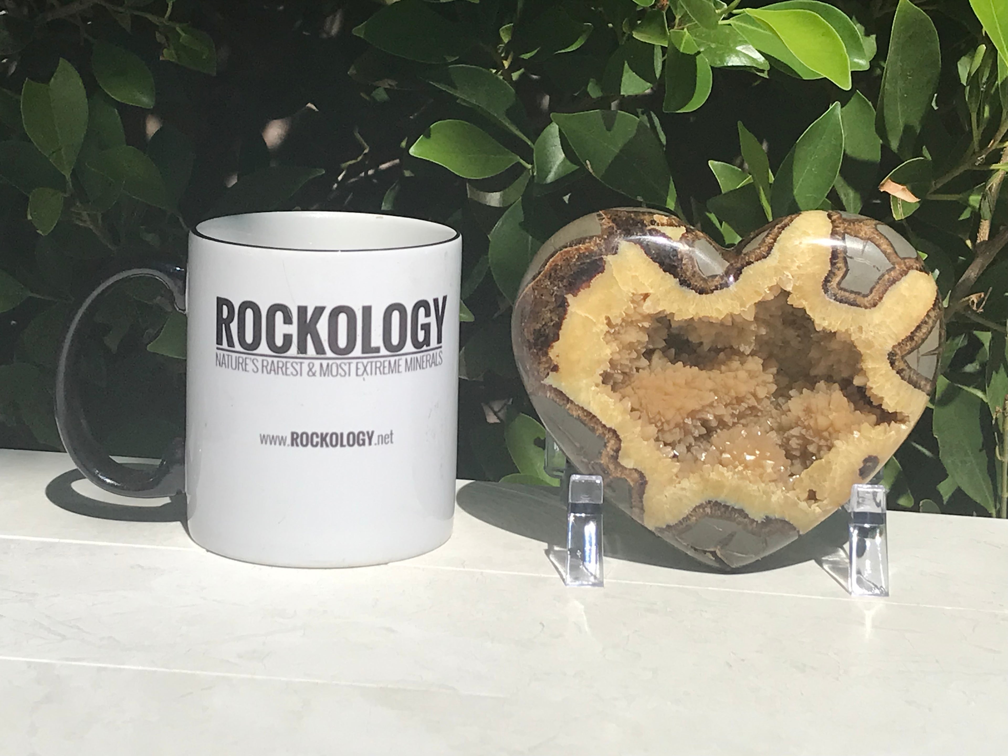 Crystal Filled Septarian Heart