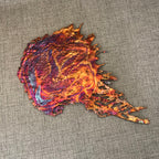 Flashy Rainbow Splash Copper Decor
