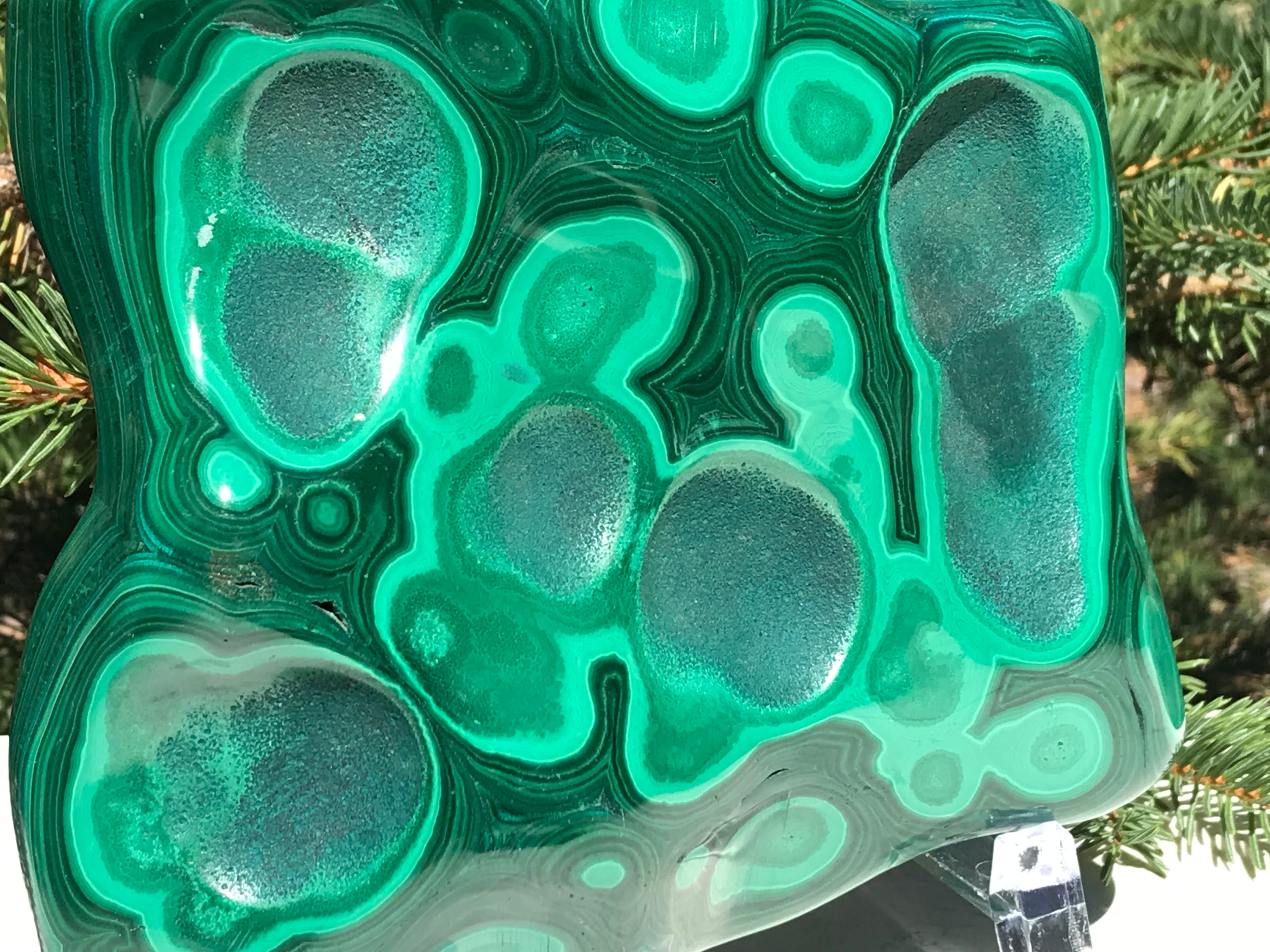 Cratered Malachite