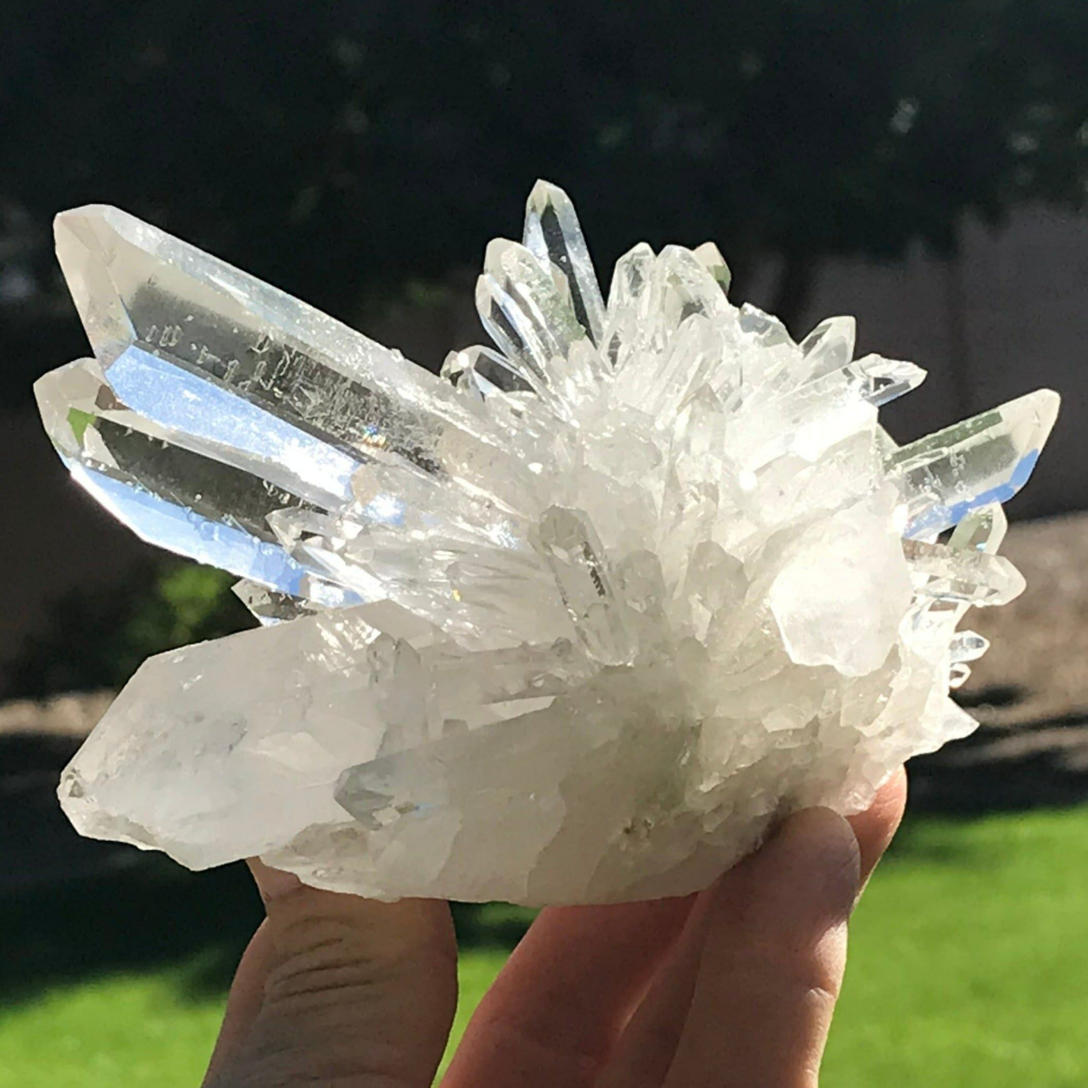 Multitude of Points Crystal Cluster