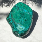 Prominant Orbbed Malachite with Chrysocolla