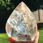 Huge Rainbow Brazilian Crystal Flame