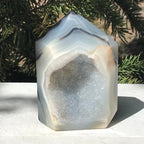 Black Banded Agate Obelisk