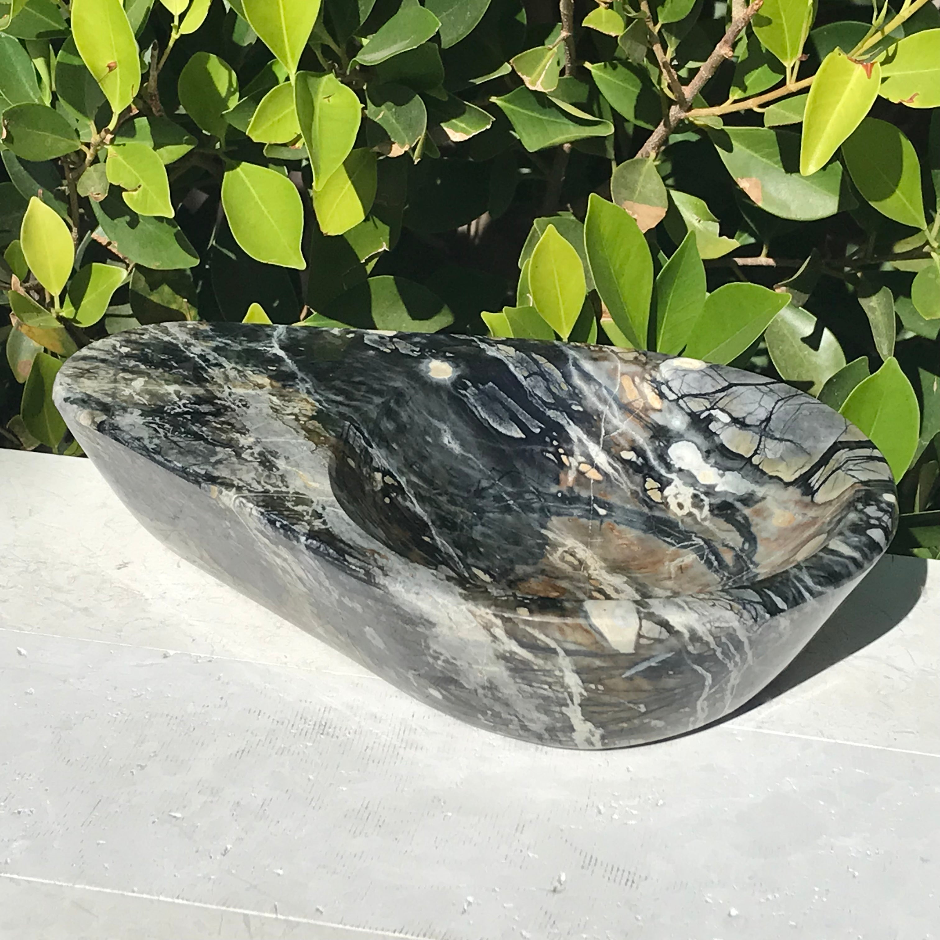 Picasso Stone Jasper Bowl