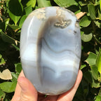 Hues of Blue Agate Bowl