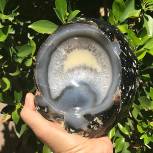 Crescent Moon Agate Bowl