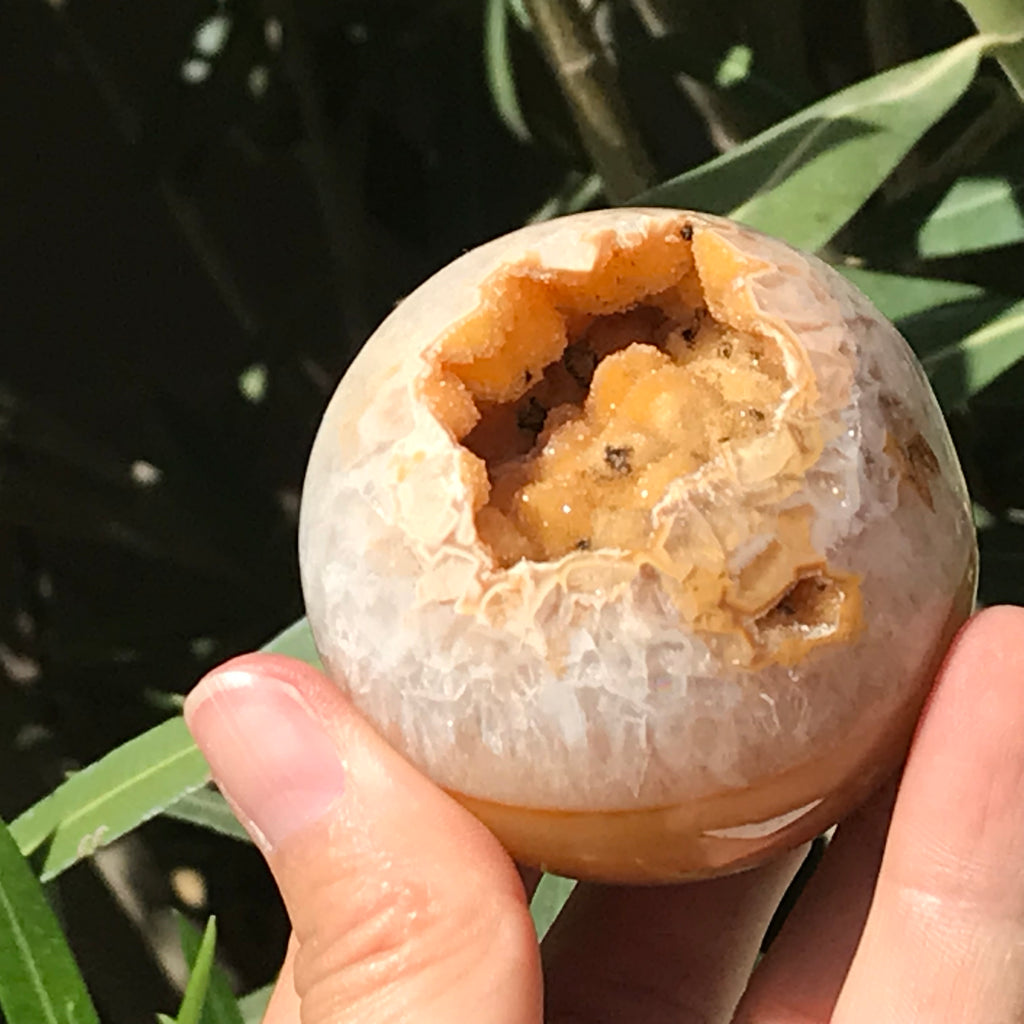 Yellow Agate Sphere