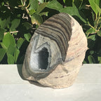 Bold Banded Crystal Dugway Geode