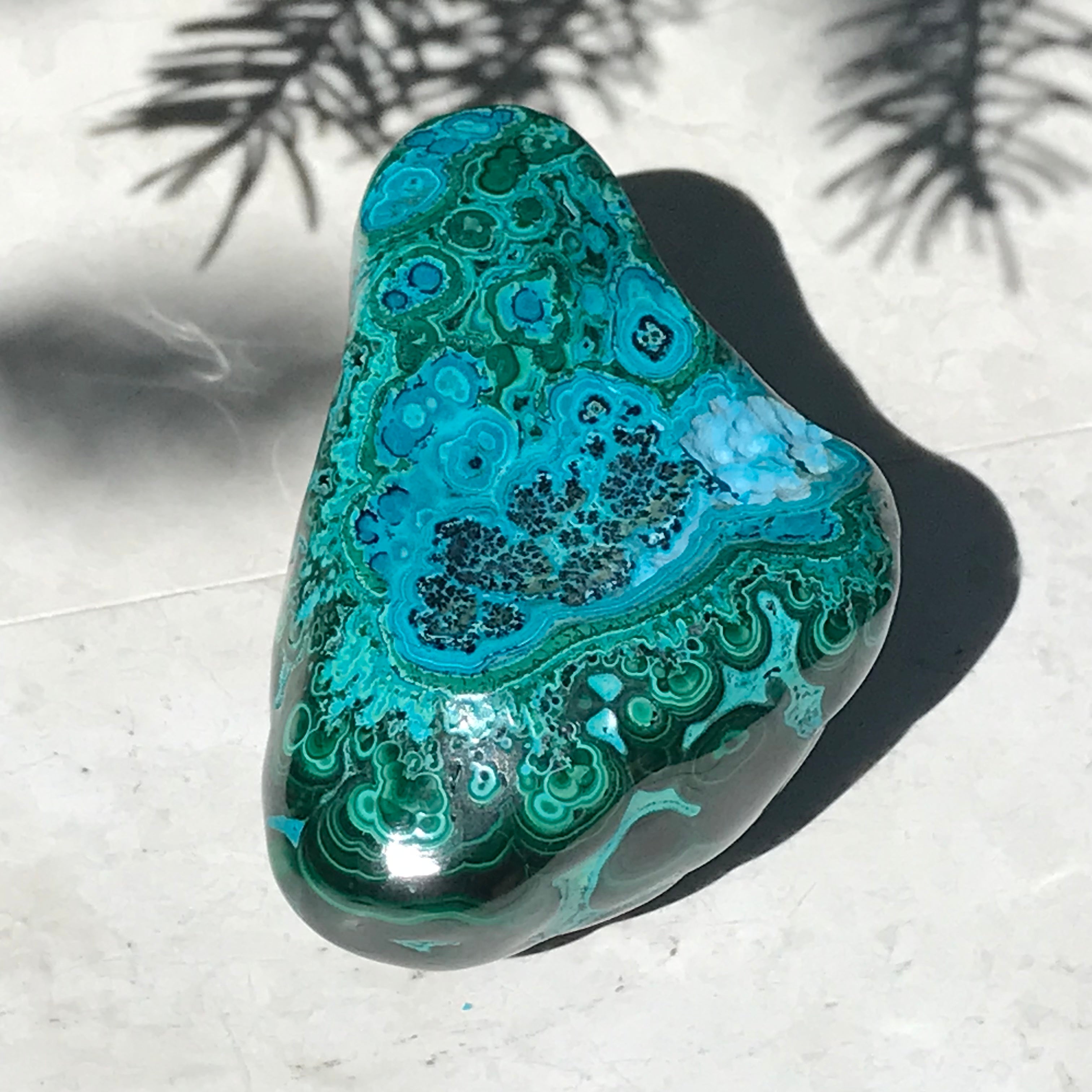 Malachite/Chrysocolla Nodule