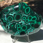 Prominant Orbbed Malachite with Chrysocolla