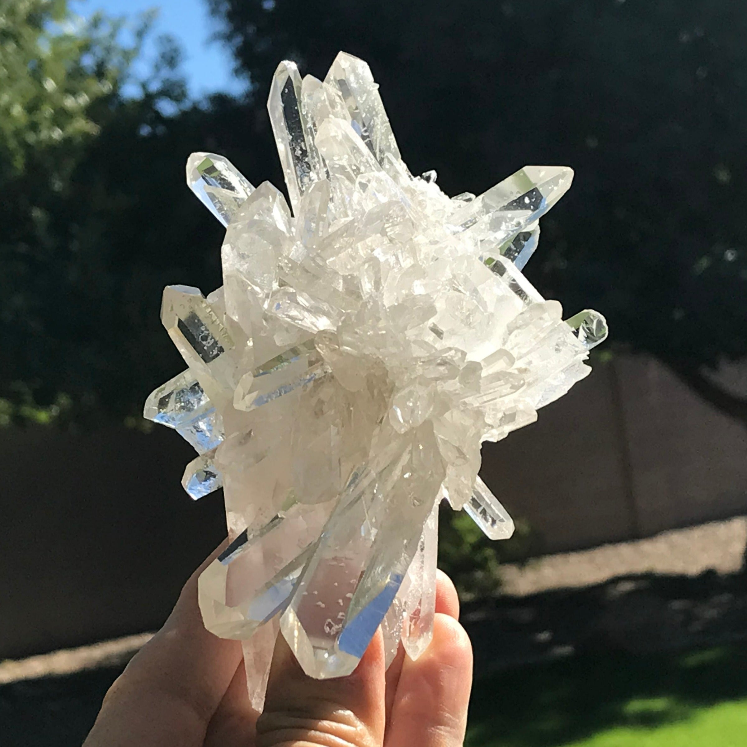 Multitude of Points Crystal Cluster