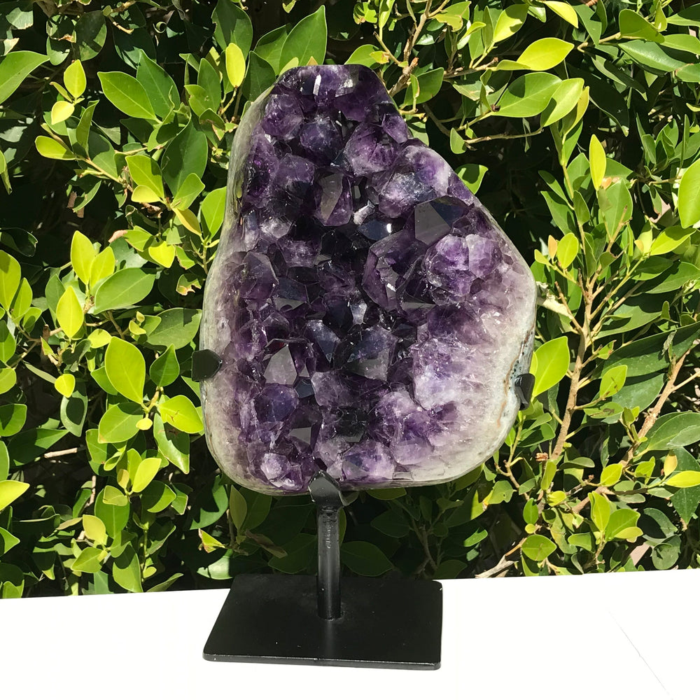 Large Amethyst Crystals Cluster