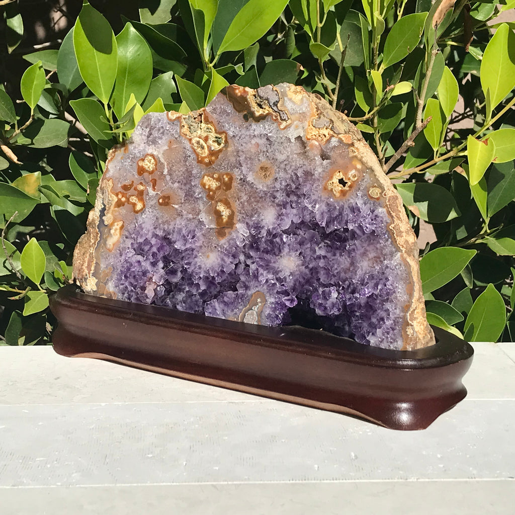 Brazilian Amethyst/Agate Slab