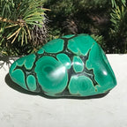Spherical Patterned Malachite