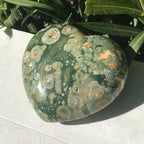 Speckled Rainforest Jasper Heart