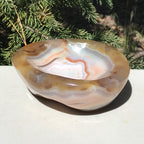 Colorful Banded Agate Bowl