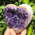 Uruguayan Amethyst Heart