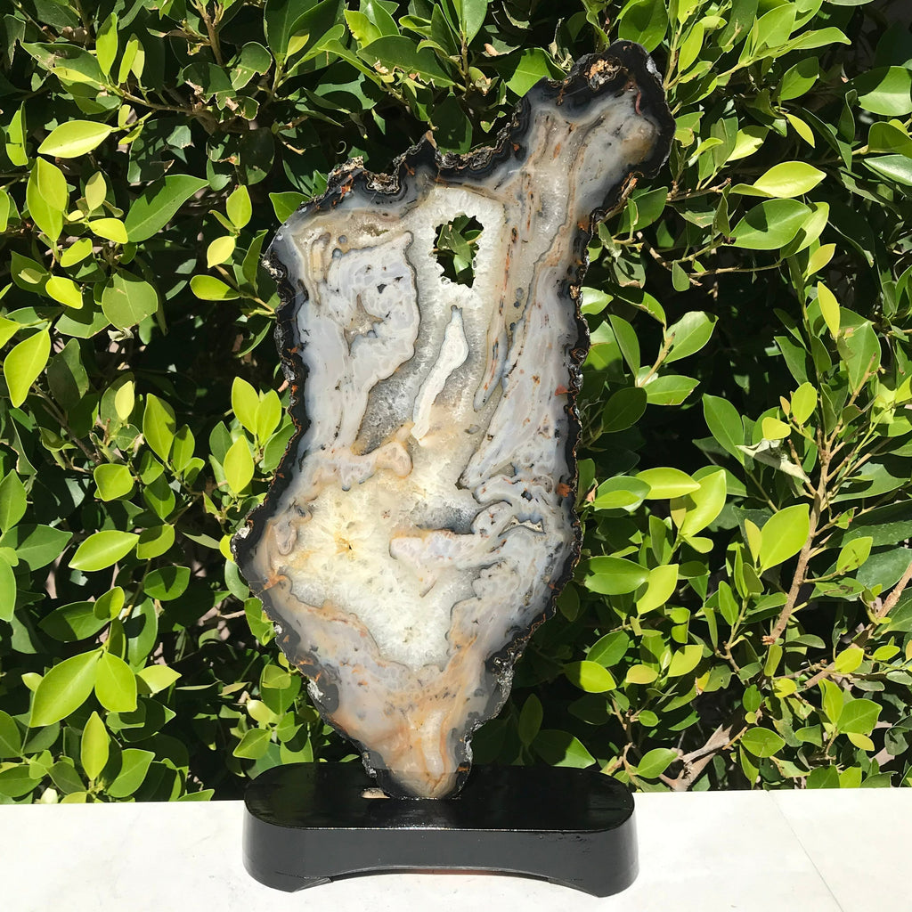 Waves of Agate Slice