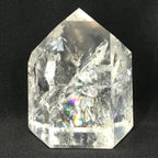 Rainbow Filled Crystal Point