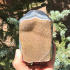Agate Bands Encased Tower