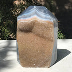 Agate Bands Encased Tower