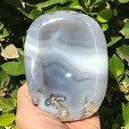 Hues of Blue Agate Bowl